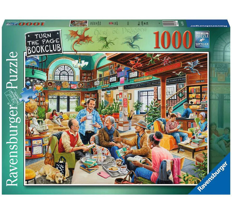 Ravensburger Turn the Page Bookclub Puzzle 1000pcs