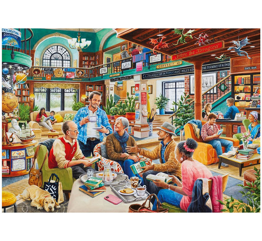 Ravensburger Turn the Page Bookclub Puzzle 1000pcs