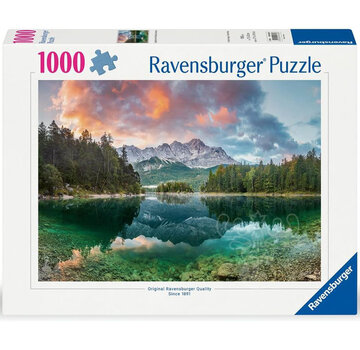 Ravensburger Ravensburger Zugspitze at the Eibsee, Germany Puzzle 1000pcs
