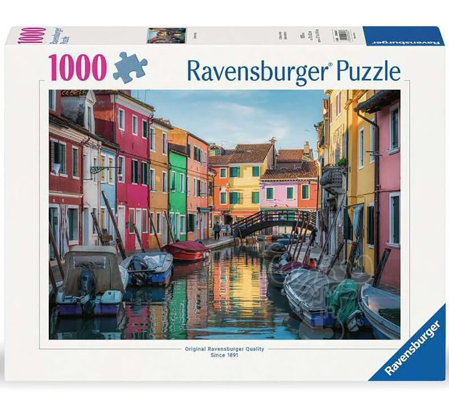 Ravensburger Burano, Italy Puzzle 1000pcs