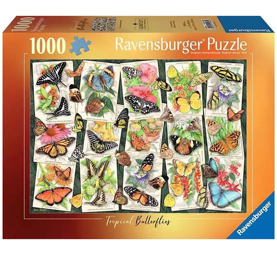 Ravensburger Tropical Butterflies Puzzle 1000pcs
