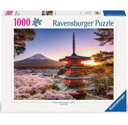 Ravensburger Ravensburger Mount Fuji Cherry Blossom View Puzzle 1000pcs