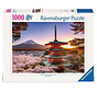 Ravensburger Mount Fuji Cherry Blossom View Puzzle 1000pcs