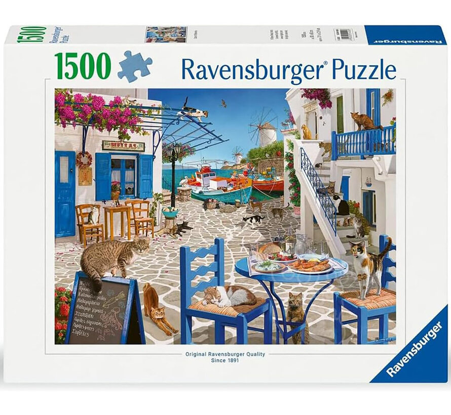 Ravensburger Cats of Mykonos Puzzle 1500pcs