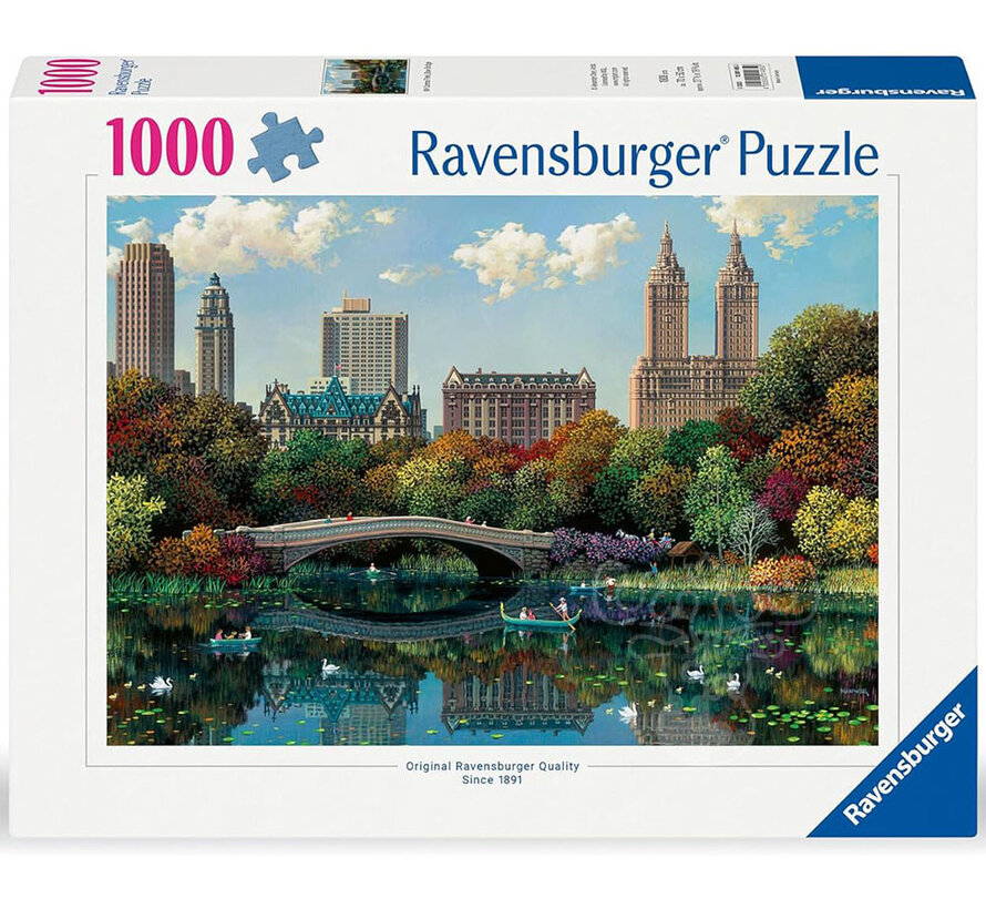 Ravensburger NY Central Park, Bow Bridge Puzzle 1000pcs
