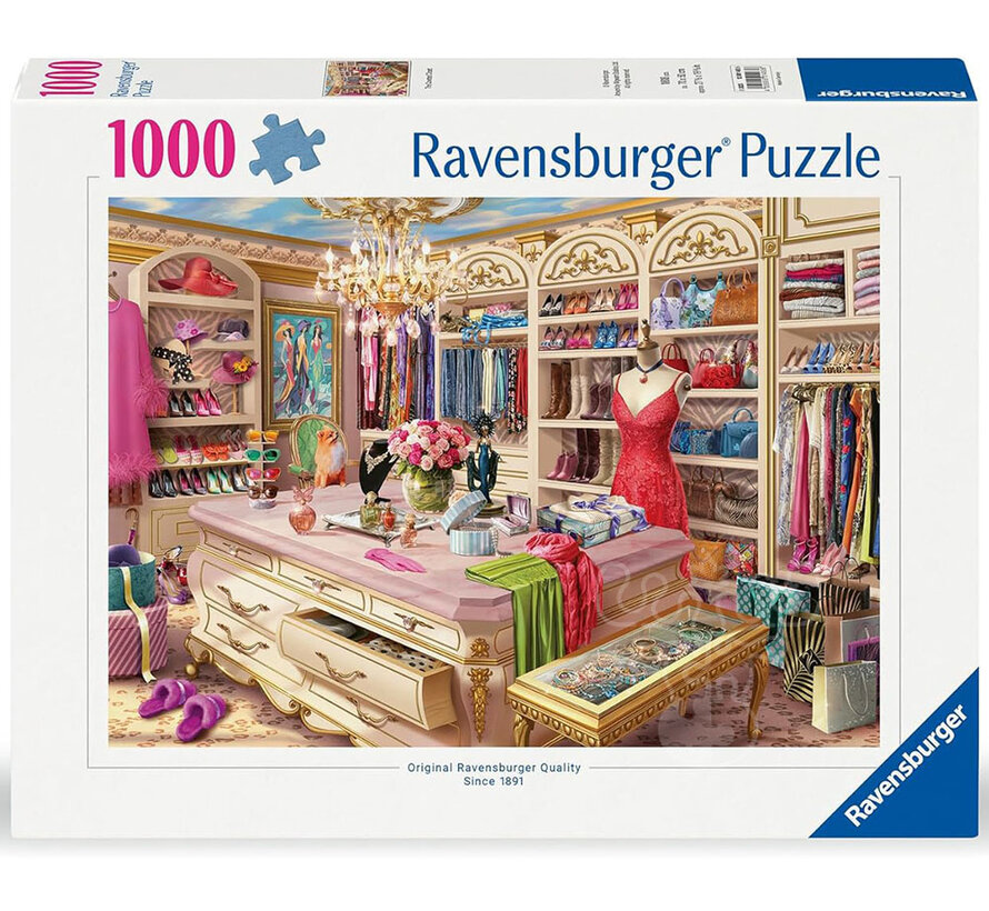Ravensburger The Coveted Closet Puzzle 1000pcs