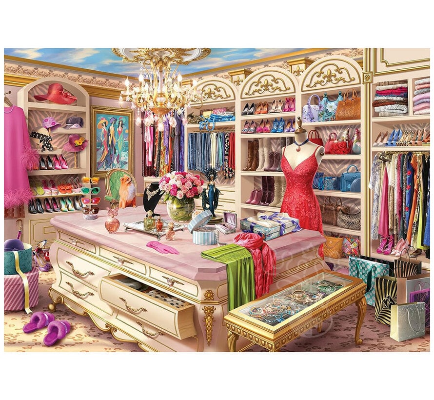Ravensburger The Coveted Closet Puzzle 1000pcs