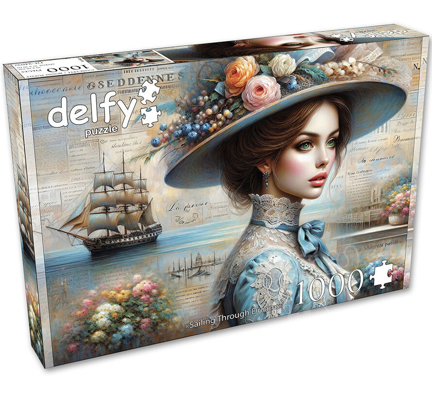Delfy Sailing Through Dreams Puzzle 1000pcs