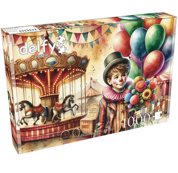 Delfy Delfy Balloon Dreams Circus Puzzle 1000pcs - Canada Only