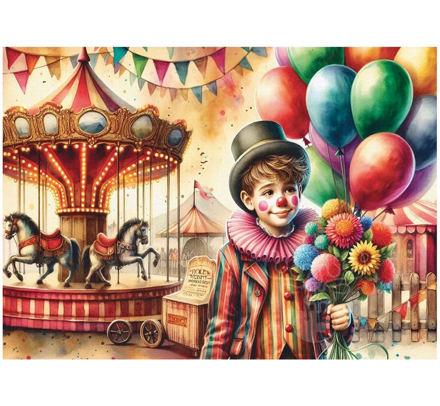 Delfy Balloon Dreams Circus Puzzle 1000pcs