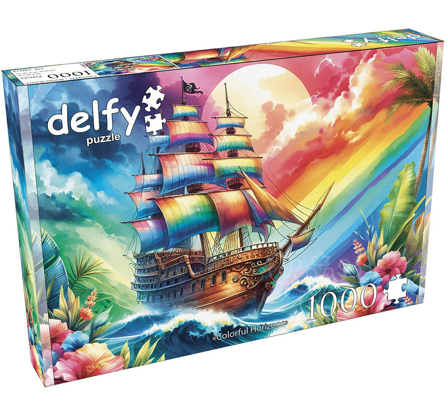 Delfy Colourful Horizons Puzzle 1000pcs