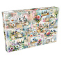 Delfy Country Bliss Letters Puzzle 1000pcs