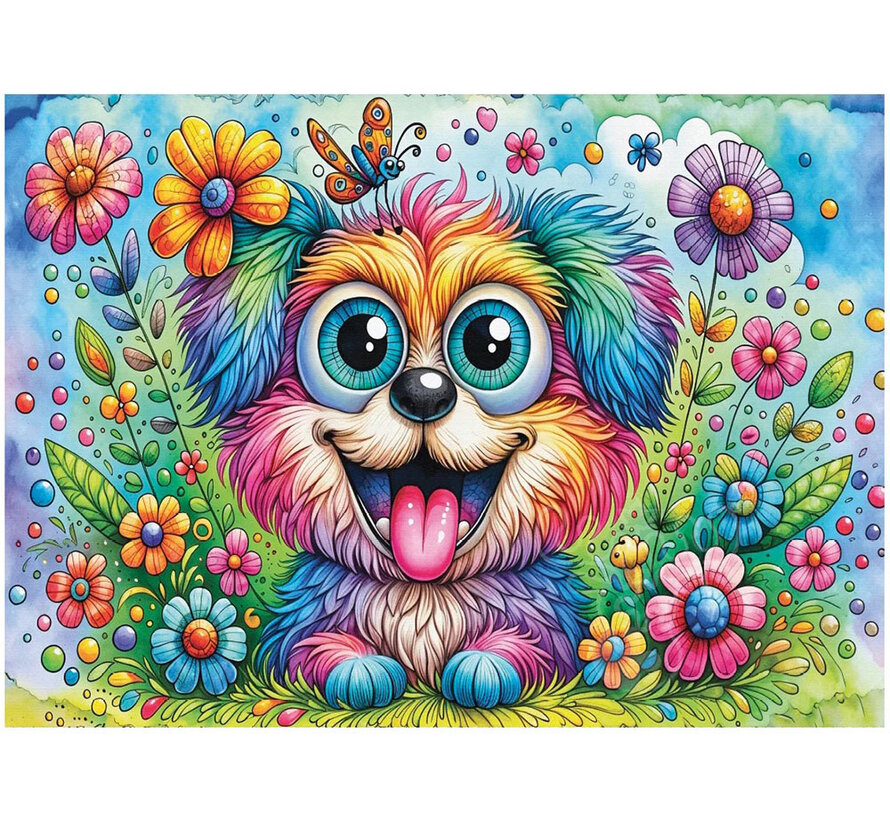 Delfy Paw-sitive Vibes Puzzle 1000pcs
