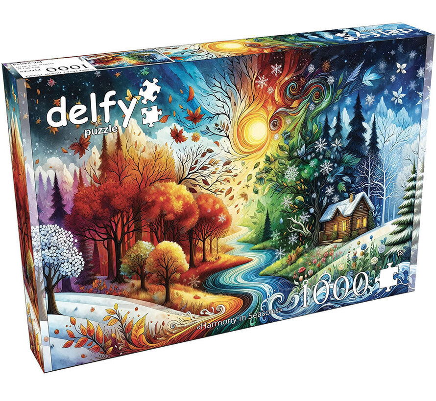 Delfy Harmony in Seasons Puzzle 1000pcs