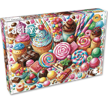 Delfy Delfy Sweet Treats Puzzle 1000pcs - Canada Only