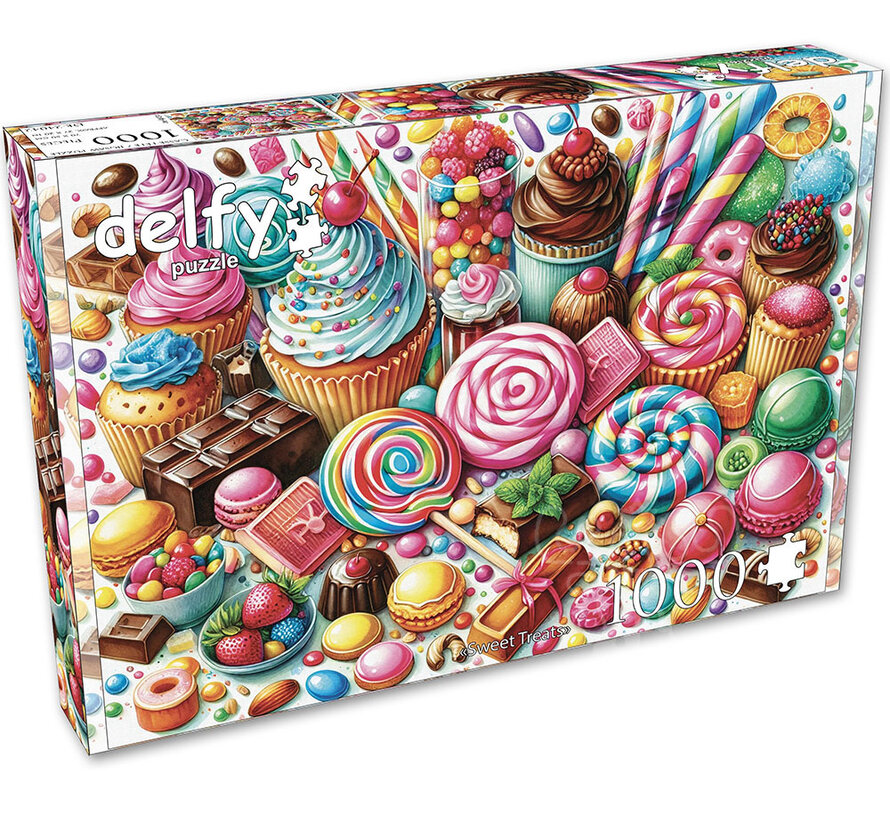 Delfy Sweet Treats Puzzle 1000pcs