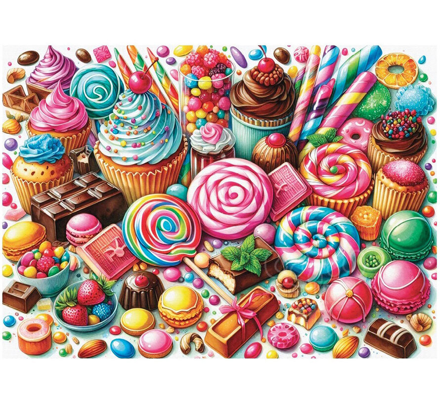 Delfy Sweet Treats Puzzle 1000pcs