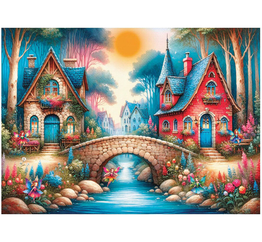 Delfy Fairy Morning Puzzle 1000pcs