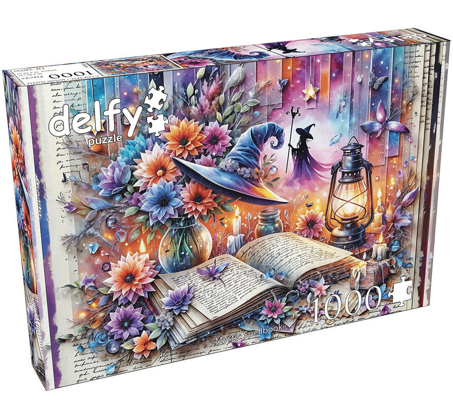 FINAL SALE Delfy Mystic Spellbook Puzzle 1000pcs*