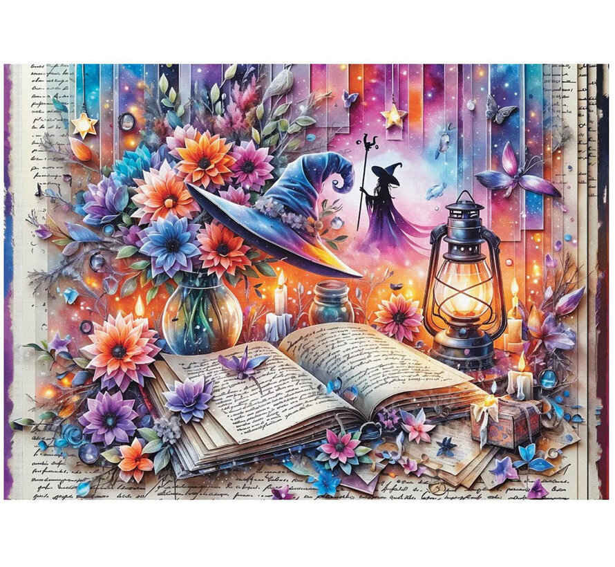 FINAL SALE Delfy Mystic Spellbook Puzzle 1000pcs*
