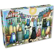 Delfy Delfy Whiskers on the Street Puzzle 1000pcs