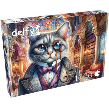 Delfy Delfy Gothic Purrfection Puzzle 1000pcs - Canada Only