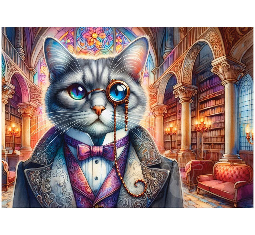 FINAL SALE Delfy Gothic Purrfection Puzzle 1000pcs *