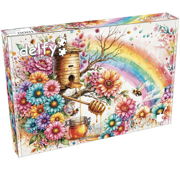 Delfy Delfy Beehive of Harmony Puzzle 1000pcs - Canada Only