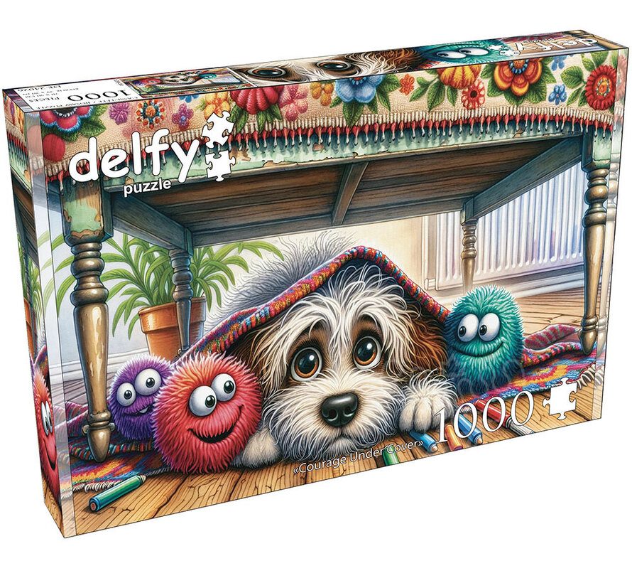 Delfy Courage Under Cover Puzzle 1000pcs