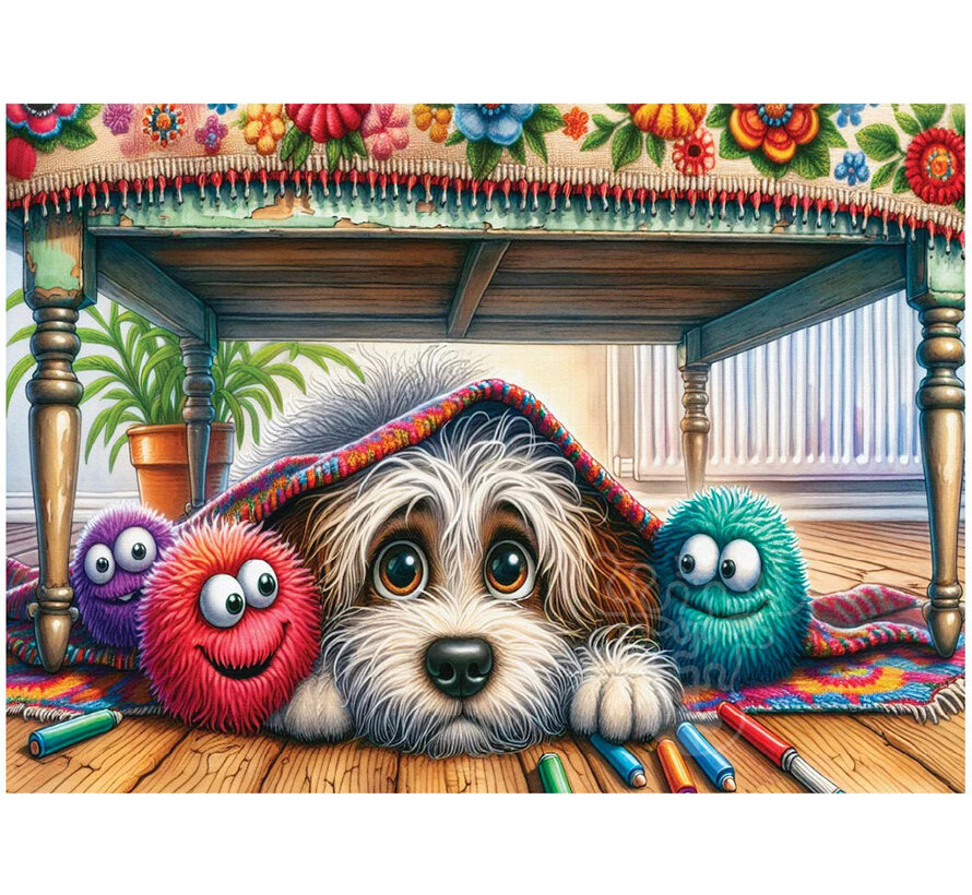 Delfy Courage Under Cover Puzzle 1000pcs
