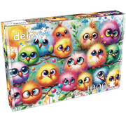 Delfy Delfy Feathers of Fun Puzzle 1000pcs