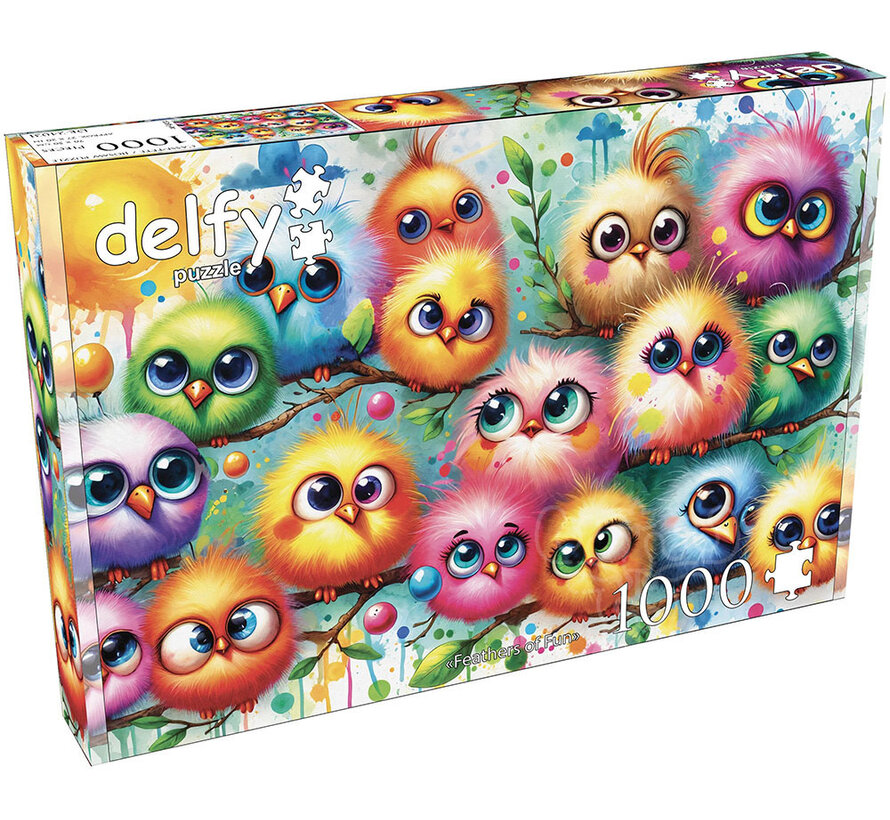 Delfy Feathers of Fun Puzzle 1000pcs
