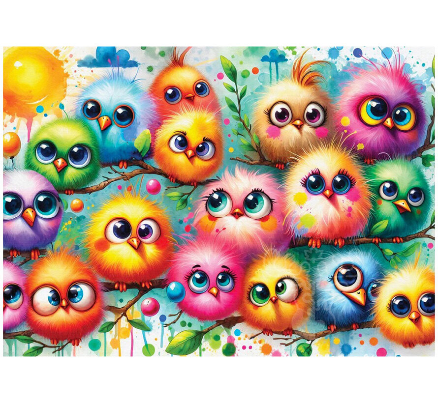 Delfy Feathers of Fun Puzzle 1000pcs