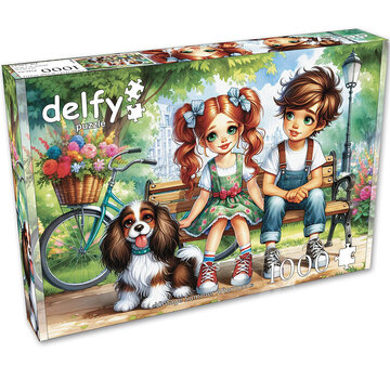 Delfy Delfy Vintage Summer Afternoon Puzzle 1000pcs - Canada Only