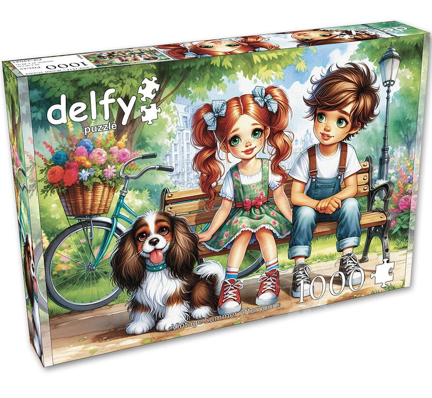 Delfy Vintage Summer Afternoon Puzzle 1000pcs