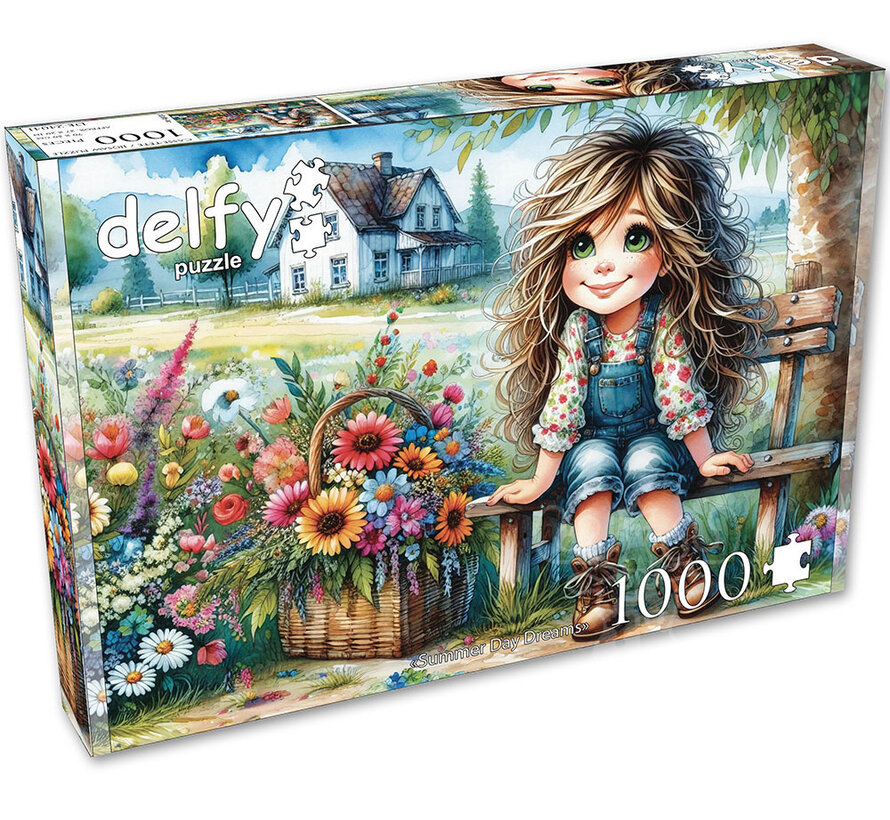 FINAL SALE Delfy Summer Day Dreams Puzzle 1000pcs *
