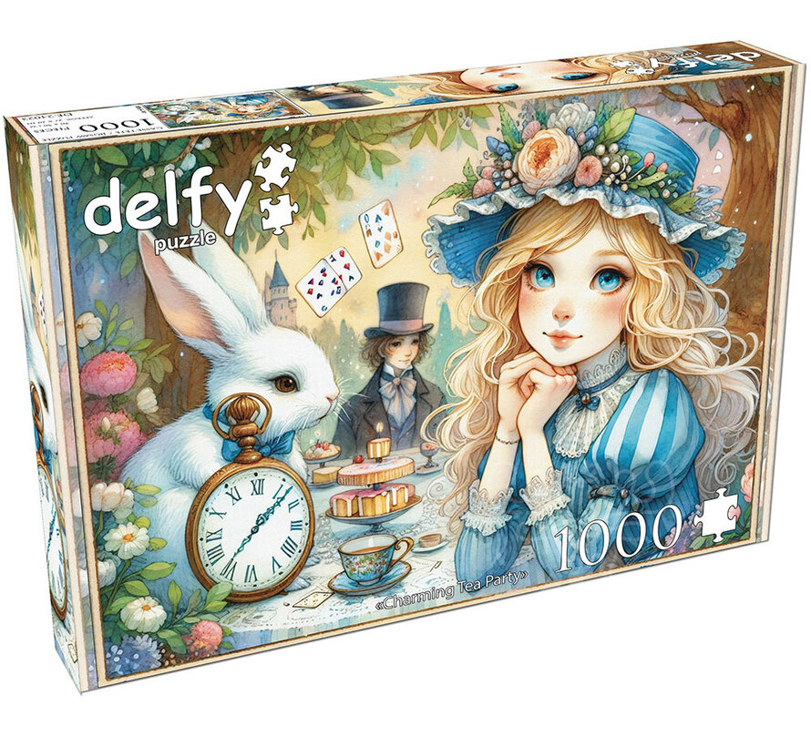 Delfy Charming Tea Party Puzzle 1000pcs