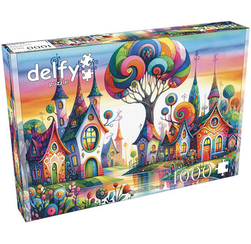 Delfy Delfy Fantasia Street Puzzle 1000pcs - Canada Only