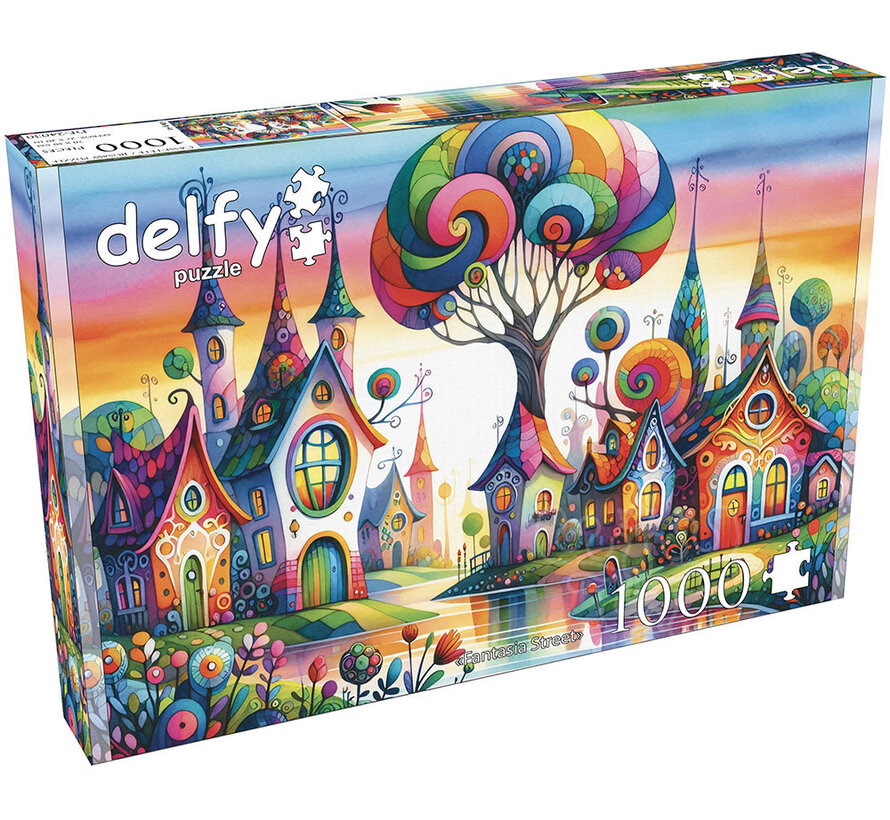 Delfy Fantasia Street Puzzle 1000pcs