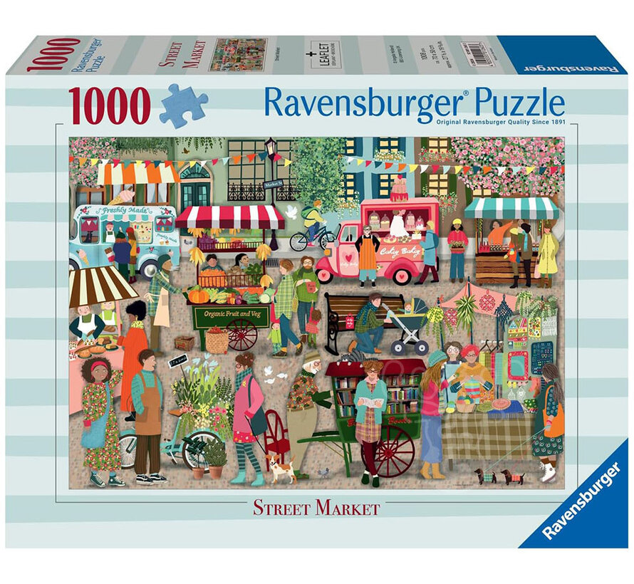 Ravensburger Street Market Puzzle 1000pcs