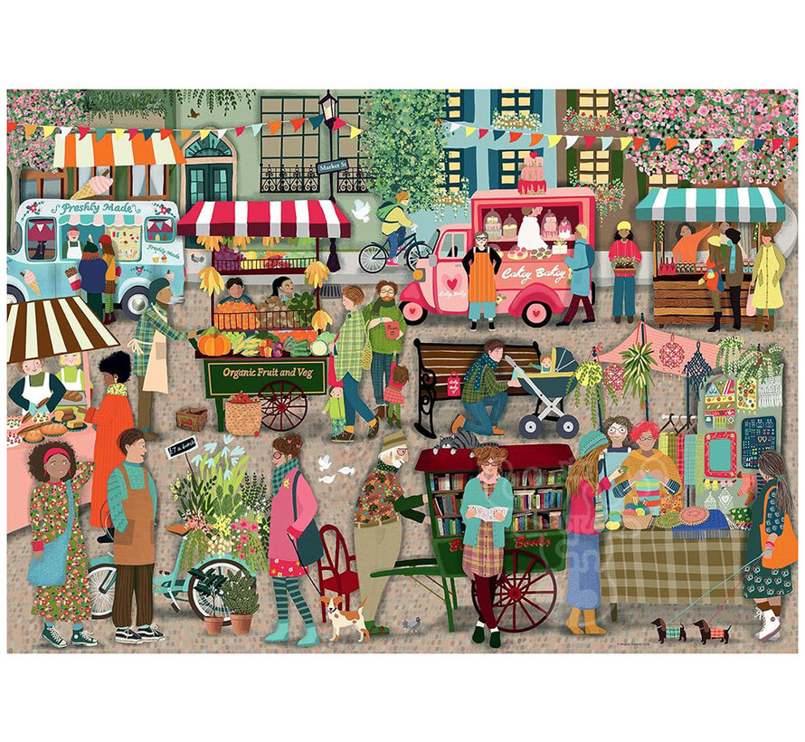 Ravensburger Street Market Puzzle 1000pcs