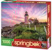 Springbok Springbok West Quoddy Head Lighthouse Puzzle 1000pcs RETIRED