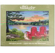 Villager Puzzles Villager Cottage Country Puzzle 500pcs