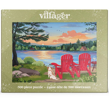 Villager Puzzles Villager Cottage Country Puzzle 500pcs