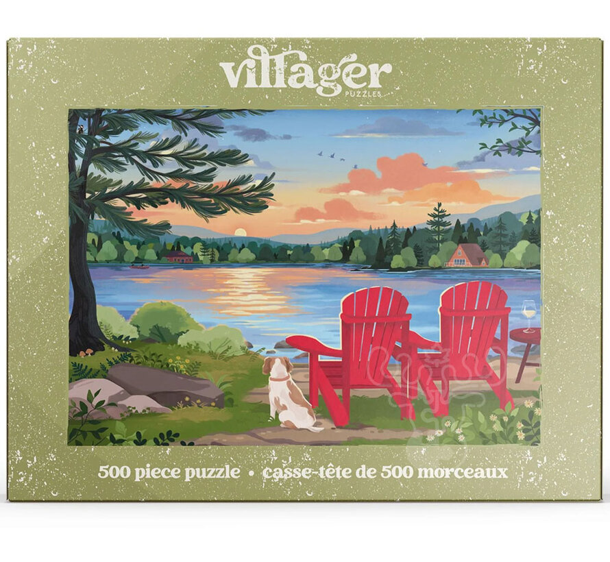Villager Cottage Country Puzzle 500pcs