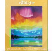 Villager Puzzles Villager Rainbow Northern Lights Puzzle 500pcs