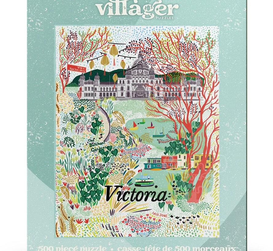 Villager Victoria Sightseeing Puzzle 500pcs