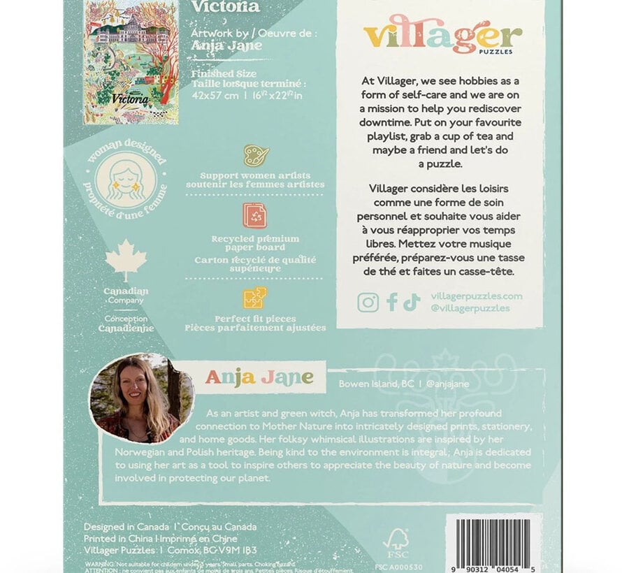 Villager Victoria Sightseeing Puzzle 500pcs