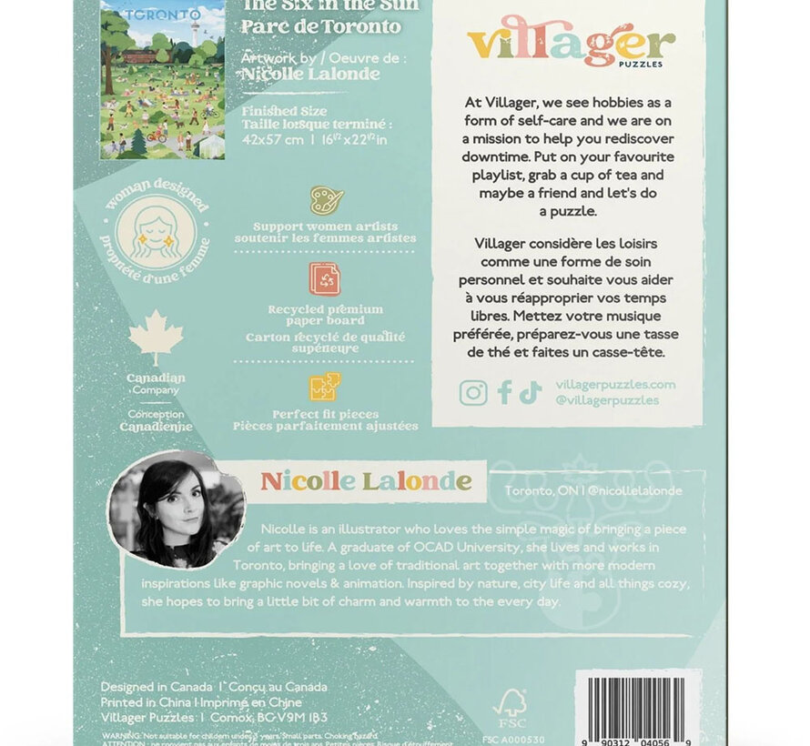 Villager The Six in the Sun Puzzle 500pcs