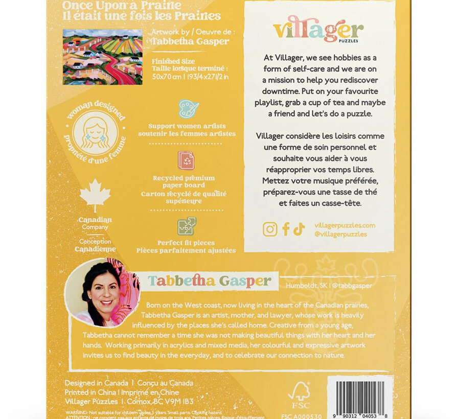 Villager Once Upon a Prairie Puzzle 1000pcs